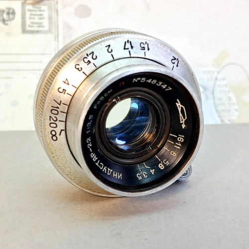 Obiettivo vintage industar - obiettivo, industar-22