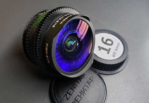 Zenitar 16mm 8 obiettivo - zenitar, f