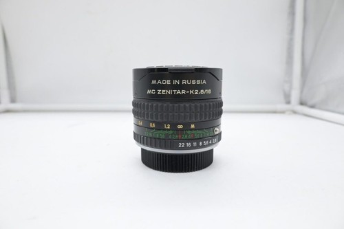 Zenitar 16 x pentax k - k, 2.8/16