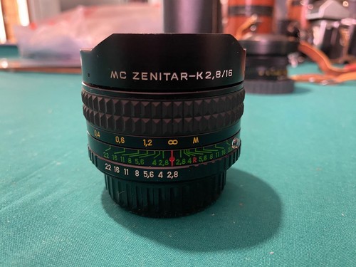Obiettivo zenitar 8 16 - obiettivo,