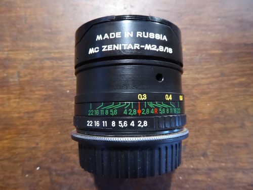 Obiettivo zenitar 16mm - zenitar-m,